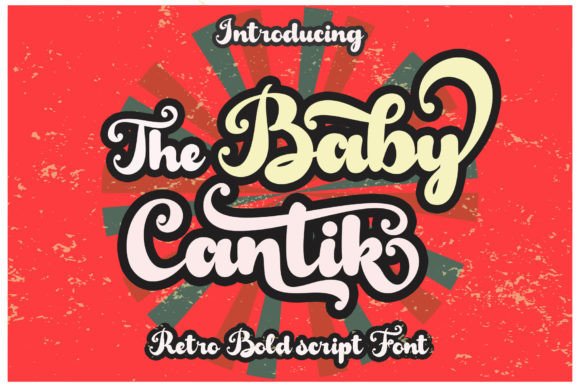 Baby Cantik: A Retro Script Font That Elevates Digital Branding