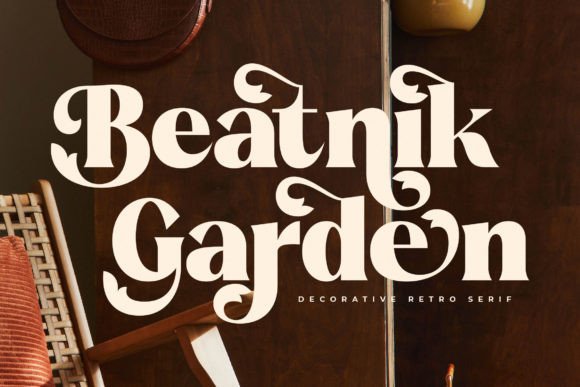 Beatnik Garden: A Serif Font for Timeless Branding