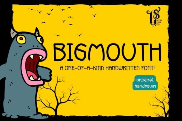 Bigmouth: The Retro 50’s Font for Bold Digital Campaigns