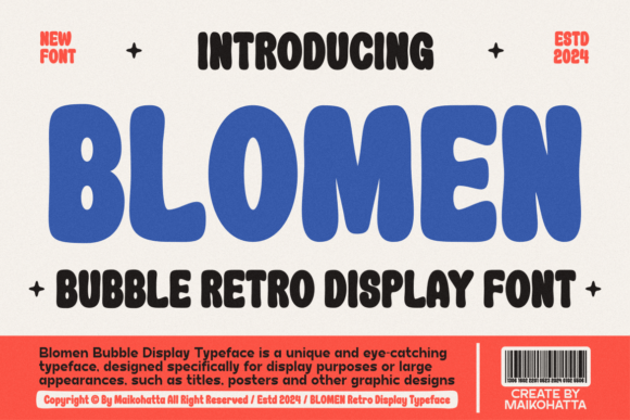 Blomen: A Friendly, Rounded Sans Serif for Warm Brand Identities