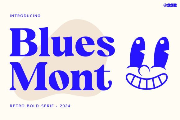 Bluesmont: A Serif Font for Crafters and Product Creators