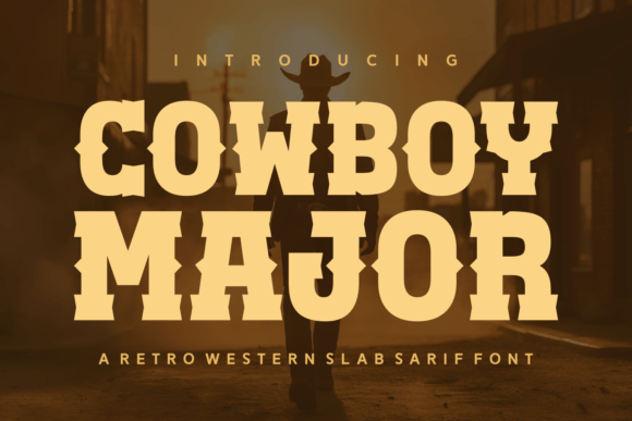 Cowboy Major: A Bold Font for Digital Impact