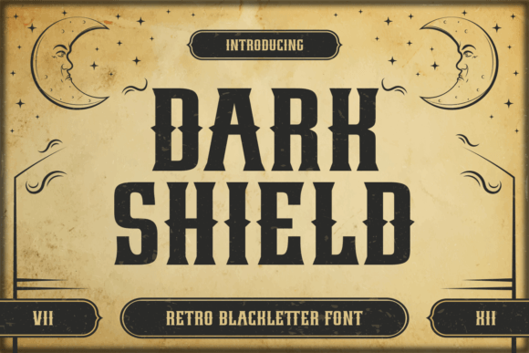 Dark Shield: A Bold Blackletter Font That Earns Its Place
