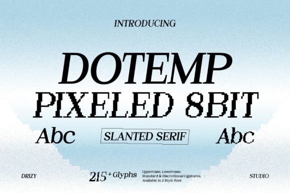 Dotemp: A Serif Font That Adds Character to Your Web Design
