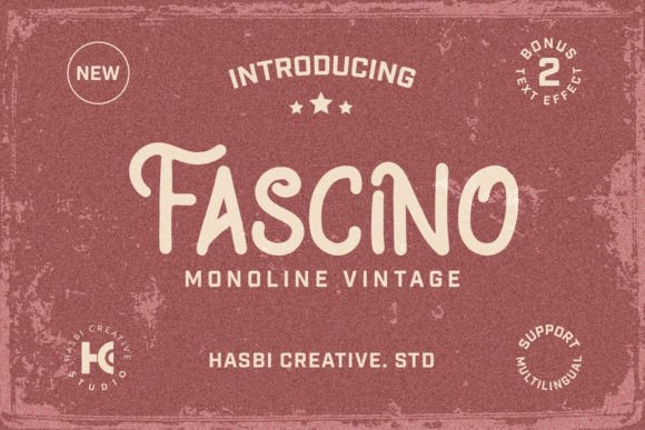 Fascino: A Timeless Font for Polished Brand Visuals