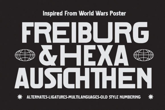 Freiburg: The Font That Commands Attention