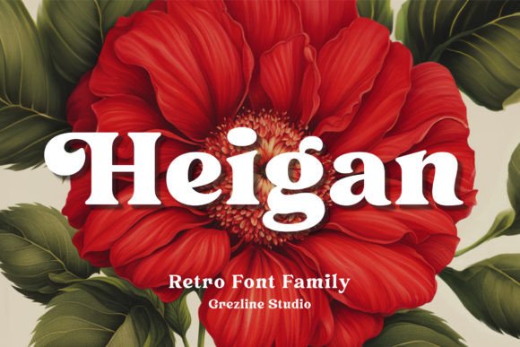 Heigan: A Serif Font That Adds Timeless Charm to Editorial Design
