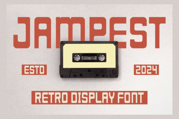 Jampest: A Bold Sans Serif for Digital Branding