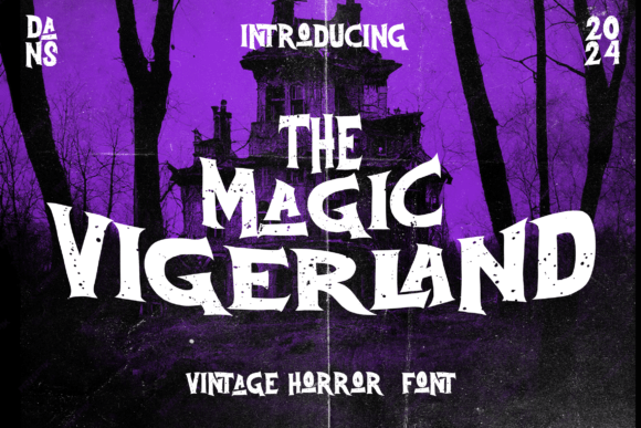 Magic Vigerland: A Horror Y2K Graffiti Font for Bold Digital Campaigns