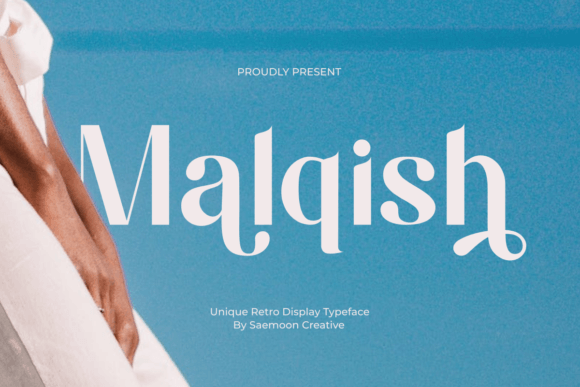 Malqish: A Retro Sans Serif That Elevates Real Small Business Branding