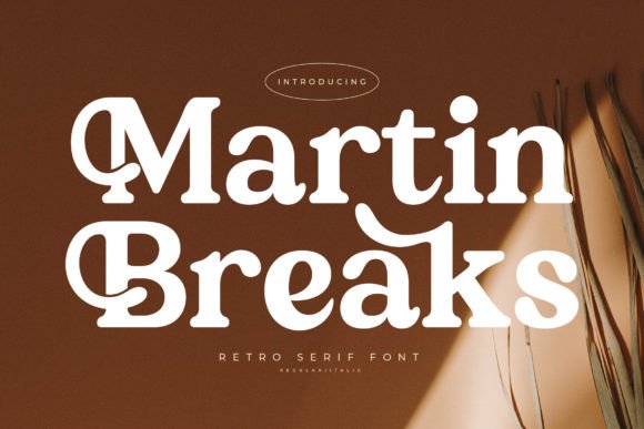 Martin Breaks: A Serif with Sharp Intent