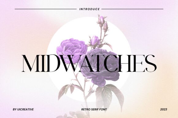 Midwatches: A Serif Font That Elevates Your Craft