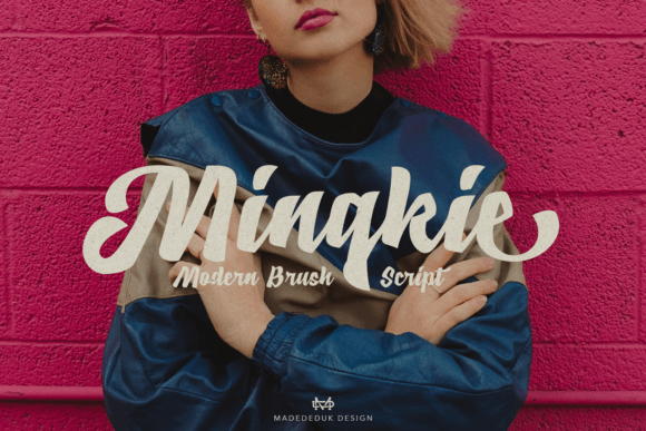 Mingkie: A Script Font for Modern Web Design