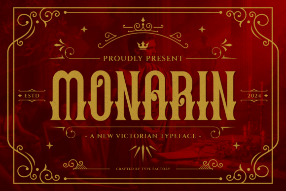 Monarin: A Victorian Typeface for Timeless Brand Identity