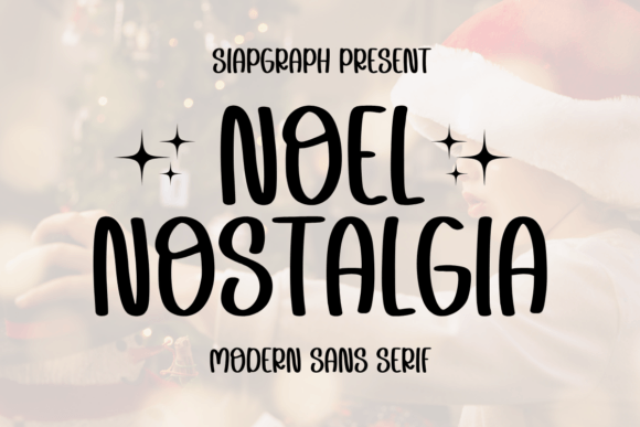 Noel Nostalgia: A Playful Sans Serif for Editorial Charm