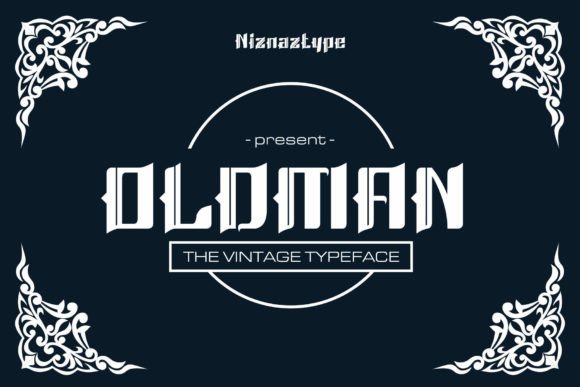 Oldman: A Vintage Typeface for Editorial Design