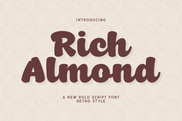 Rich Almond: A Bold, Friendly Script Font for Small Business Branding
