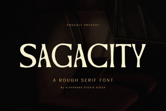 Sagecity: A Playfully Nostalgic Serif Font for Authentic Branding
