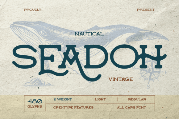 Seadoh: A Serif Font That Brings Maritime Charm to Your Brand