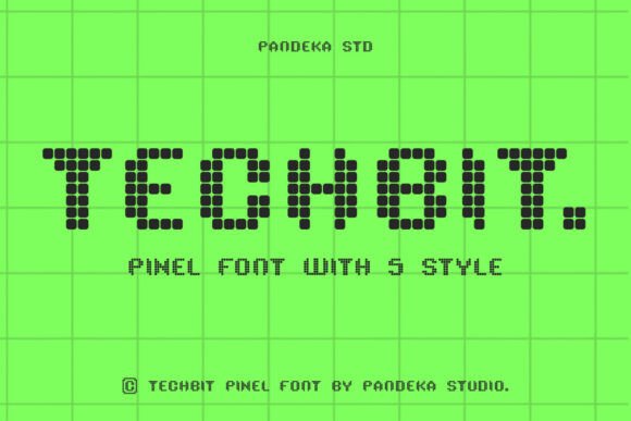 Techbit: A Pixel-Perfect Sans Serif for Editorial Moments