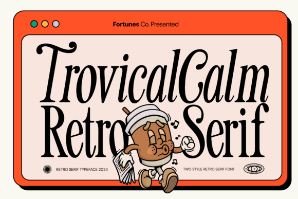 Tropical Calm: A Serif That Breathes