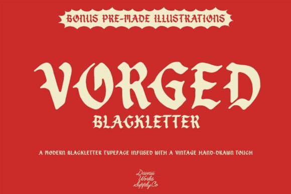 Vorged: The Font That Elevates Your Brand